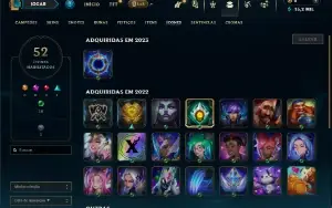 Platina 4 com 23 Champs e 7 Skins ( Sem email confirmado )