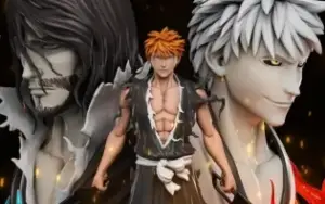 bleach ichigo kurosaki, Zangetsu, White  3D STL