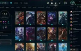 Conta LOL, Várias Skins.