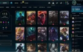 Conta LOL, Várias Skins.