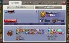Vila Clash of Clans CV10