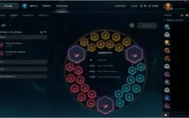 CONTA PLATINA 3, 27 SKINS, RUNADA, 5 CROMAS, MRR ALTO.