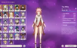 Yae Miko c1+ Bis Hutao Nahida Yelan Shogun Venti