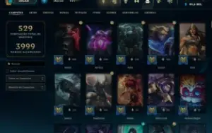 Conta LoL Main Mid 122 Skins Diamante II