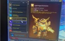 2 contas wow shadownlands spectral armas lendarias