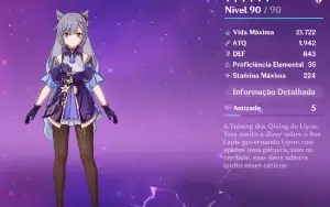 Conta Genshin AR50+ com varios 5*