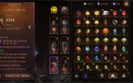 Conta da blizzard com 30k investido em Diablo imortal