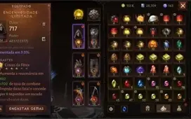Conta da blizzard com 30k investido em Diablo imortal