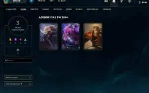 Conta League of Legends