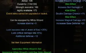 Mu Online Webzen Nidavellir White Wizard: Kundun Lvl 400