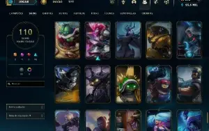 Conta LOL com mais de 30 skins extremamente raras como PAX -