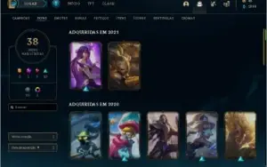 conta lol plat 4 + valorant