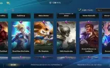 Conta de Wilf Rift com 130 skins