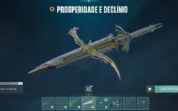 Conta Valorant Ex Diamante Faca Prosperidade, Leque, Katana