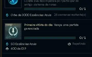 Conta 20 campeões 3 skins unranked