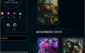 Conta 20 campeões 3 skins unranked
