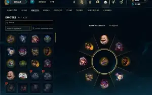 Platina 2 com 50 Champs e 6 Skins + 29 Espolios
