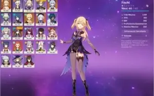 yoimiya, ganyu, qiqi e mona espada celestial