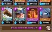 Conta Cv10 11600 gemas cc7+conta do clash royale arena 12