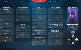 Conta VALORANT c/skins, PLAT 3 e Full Access
