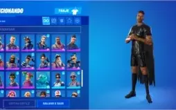 CONTA FORNITE S3 87 SKINS + CEIFADOR + SALVE O MUNDO + RARAS