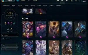 Conta lol 303 skins