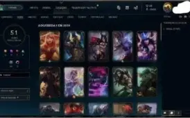 Gold 1, muitas skins, vitoriosas, lendárias e ultimate