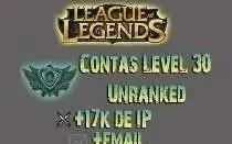 Conta League Of Legends - Level 30 Unranked - Por Encomenda.