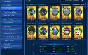 CONTA GK SERVER OMEGAMON MID/END GAME