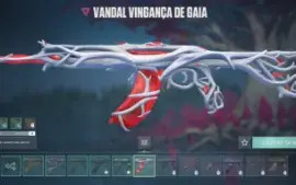 Conta valorant D3, muita skins, preludio do caos, champions