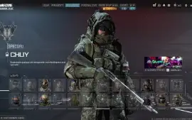 Contas Envelhecidas Warzone - Aleatórias - LV 30+