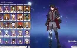 Conta AR60 - 20 personagens 5★ 32 personagens 4★ 14 armas 5★
