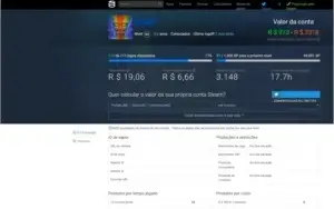 Conta STEAM nivel (94) com 200+jogos