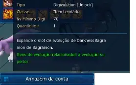Conta LADMO Digimon Master Online !! Zeed / AoA / Bagra / X7