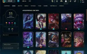 Conta lol mestre 116 pdl, upada a mão!