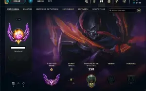 Conta lol mestre 116 pdl, upada a mão!