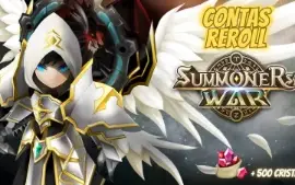[Mais Vendido] Summoners War Contas Reroll-Nat Ld +500Gemas