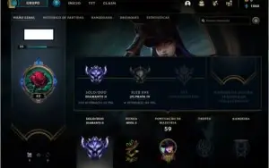 Conta LOL Diamante 4