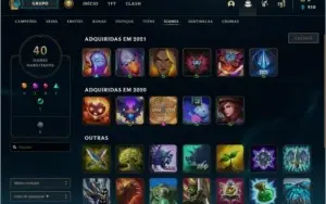 Conta LOL Diamante 4