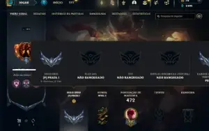 Prata 1 com 150 Champs e 110 Skins + 3 Espolios