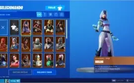 Conta Fortnite Season 6-10 Glow/Foice