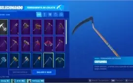 Conta Fortnite Season 6-10 Glow/Foice