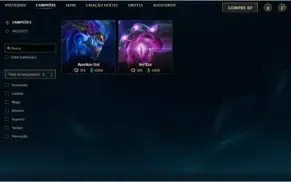 Conta de LOL - Diamante 4, 189 skins