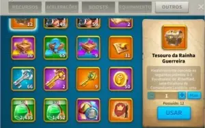 Conta Rise of kingdoms T5 - 68M +4 farmes