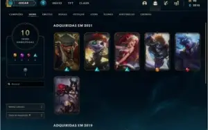 VENDO CONTA LVL 51 LEAGUE OF LEGENDS