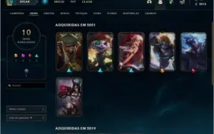 VENDO CONTA LVL 51 LEAGUE OF LEGENDS