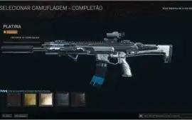 CONTA WARZONE PLATINA QUASE DAMASCO