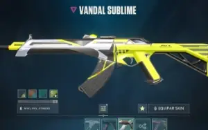 vendo conta de valorant prata 2 com varias skins de vandal
