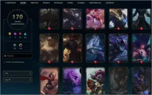 Conta League of Legends / D4 /Last season Master 300LP.