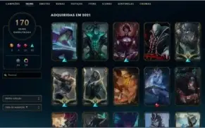 Conta League of Legends / D4 /Last season Master 300LP.